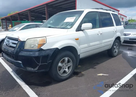2007 Honda Pilot Ex-L from USA, damaged, VIN 5FNYF18627B024506